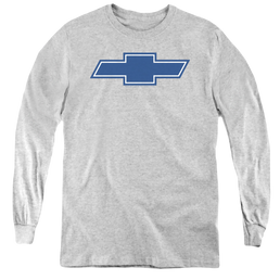 Chevrolet Simple Vintage Bowtie - Youth Long Sleeve T-Shirt Youth Long Sleeve T-Shirt Chevrolet   