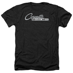Chevrolet Chrome Stingray Logo - Men's Heather T-Shirt Men's Heather T-Shirt Chevrolet   