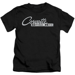 Chevrolet Chrome Stingray Logo - Kid's T-Shirt (Ages 4-7) Kid's T-Shirt (Ages 4-7) Chevrolet   