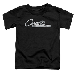 Chevrolet Chrome Stingray Logo - Toddler T-Shirt Toddler T-Shirt Chevrolet   