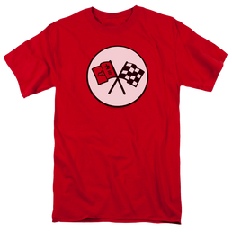 Chevrolet 2nd Gen Vette Logo - Men's Regular Fit T-Shirt Men's Regular Fit T-Shirt Chevrolet   