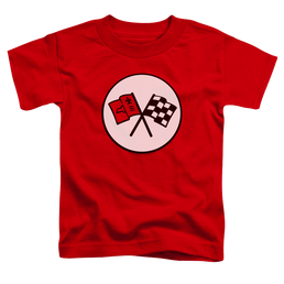 Chevrolet 2nd Gen Vette Logo - Kid's T-Shirt (Ages 4-7) Kid's T-Shirt (Ages 4-7) Chevrolet   