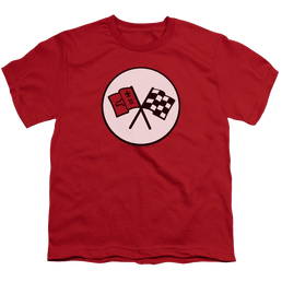 Chevrolet 2nd Gen Vette Logo - Youth T-Shirt (Ages 8-12) Youth T-Shirt (Ages 8-12) Chevrolet   