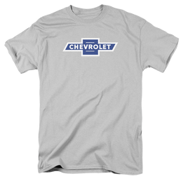 Chevrolet Vintage White Border Bowtie - Men's Regular Fit T-Shirt Men's Regular Fit T-Shirt Chevrolet   