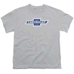 Chevrolet Vintage White Border Bowtie - Youth T-Shirt (Ages 8-12) Youth T-Shirt (Ages 8-12) Chevrolet   