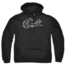 Chevrolet Chrome Vintage Chevy Bowtie - Pullover Hoodie Pullover Hoodie Chevrolet   