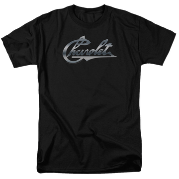 Chevrolet Chrome Vintage Chevy Bowtie - Men's Regular Fit T-Shirt Men's Regular Fit T-Shirt Chevrolet   