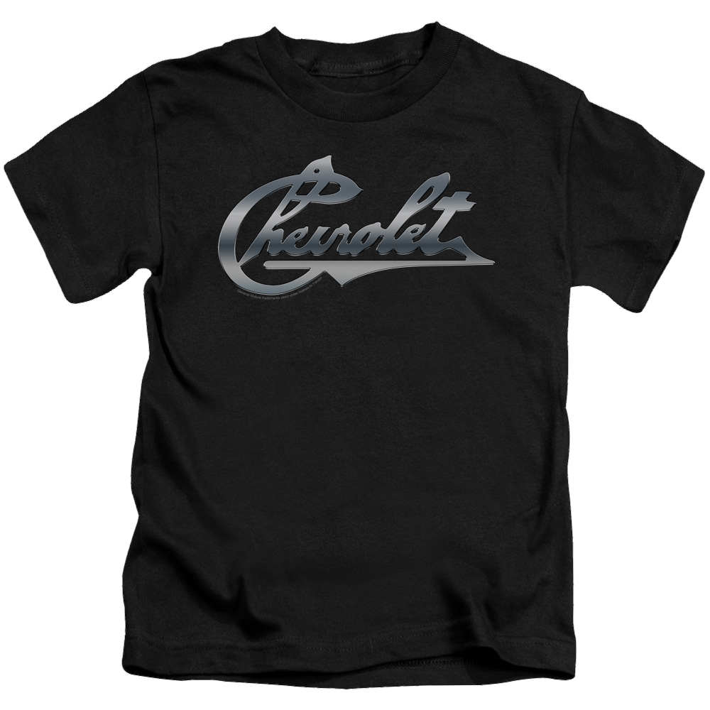 Chevrolet Chrome Vintage Chevy Bowtie - Kid's T-Shirt (Ages 4-7) Kid's T-Shirt (Ages 4-7) Chevrolet   