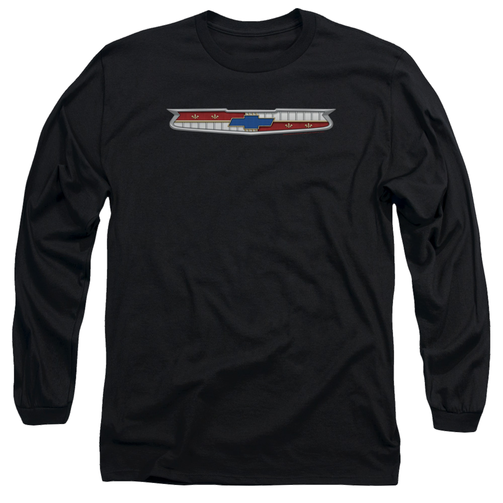 Chevrolet 56 Bel Air Emblem - Men's Long Sleeve T-Shirt Men's Long Sleeve T-Shirt Chevrolet   