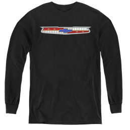 Chevrolet 56 Bel Air Emblem - Youth Long Sleeve T-Shirt Youth Long Sleeve T-Shirt Chevrolet   