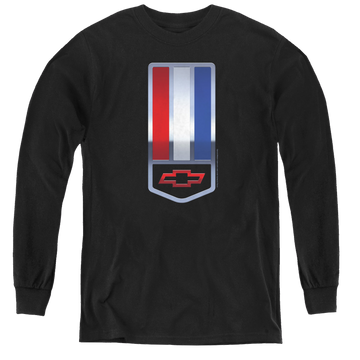 Chevrolet 1998 Camaro Nameplate - Youth Long Sleeve T-Shirt Youth Long Sleeve T-Shirt Chevrolet   