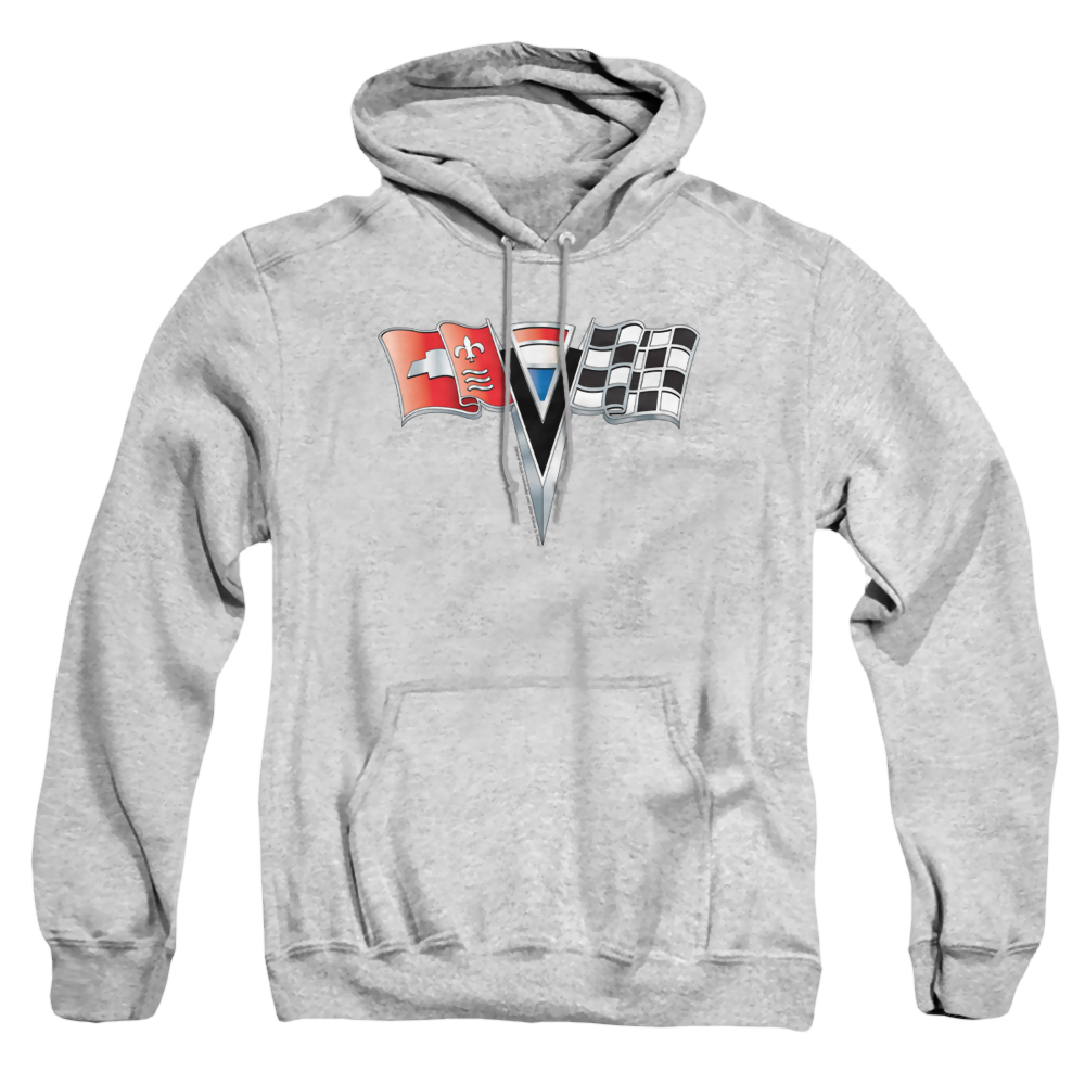 Chevrolet 2Nd Gen Vette Nose Emblem - Pullover Hoodie Pullover Hoodie Chevrolet   
