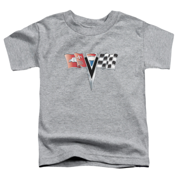 Chevrolet 2nd Gen Vette Nose Emblem - Kid's T-Shirt (Ages 4-7) Kid's T-Shirt (Ages 4-7) Chevrolet   