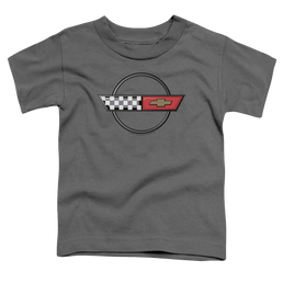 Chevrolet 4th Gen Vette Logo - Kid's T-Shirt (Ages 4-7) Kid's T-Shirt (Ages 4-7) Chevrolet   