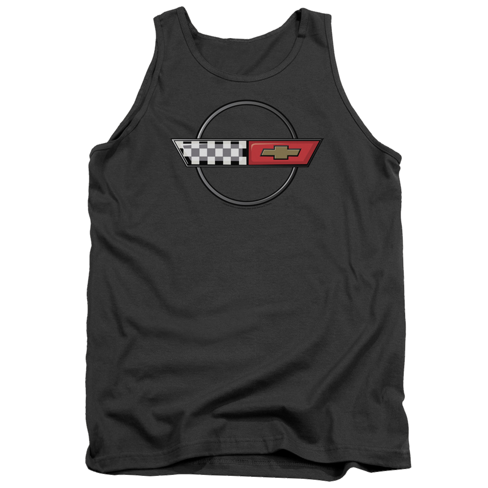Chevrolet 4th Gen Vette Logo Men's Tank Men's Tank Chevrolet   