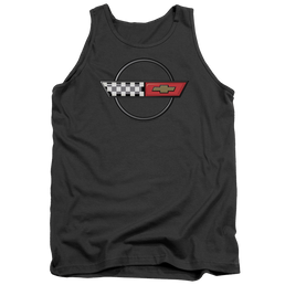 Chevrolet 4th Gen Vette Logo Men's Tank Men's Tank Chevrolet   