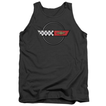 Chevrolet 4th Gen Vette Logo Men's Tank Men's Tank Chevrolet   