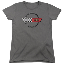 Chevrolet 4th Gen Vette Logo - Women's T-Shirt Women's T-Shirt Chevrolet   