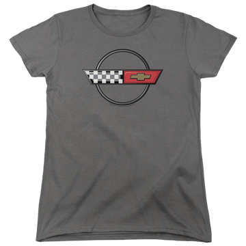 Chevrolet 4th Gen Vette Logo - Women's T-Shirt Women's T-Shirt Chevrolet   