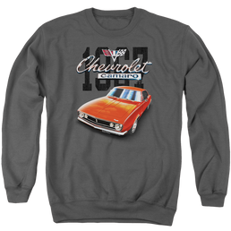 Chevrolet Classic Camaro - Men's Crewneck Sweatshirt Men's Crewneck Sweatshirt Chevrolet   