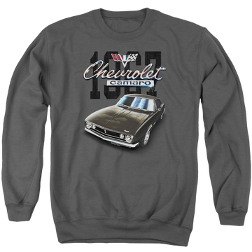 Chevrolet Classic Camaro - Men's Crewneck Sweatshirt Men's Crewneck Sweatshirt Chevrolet   