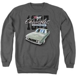 Chevrolet Classic Camaro - Men's Crewneck Sweatshirt Men's Crewneck Sweatshirt Chevrolet   