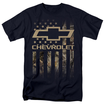 Chevrolet Camo Flag - Men's Regular Fit T-Shirt Men's Regular Fit T-Shirt Chevrolet   