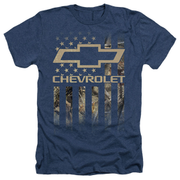 Chevrolet Camo Flag - Men's Heather T-Shirt Men's Heather T-Shirt Chevrolet   