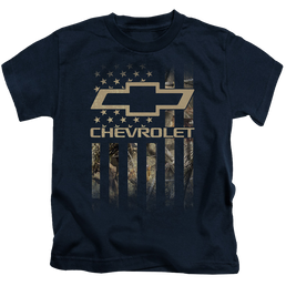 Chevrolet Camo Flag - Kid's T-Shirt Kid's T-Shirt (Ages 4-7) Chevrolet   