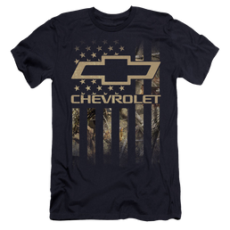 Chevrolet Camo Flag - Men's Premium Slim Fit T-Shirt Men's Premium Slim Fit T-Shirt Chevrolet   