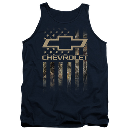 Chevrolet Camo Flag - Men's Tank Top Men's Tank Chevrolet   