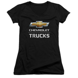 Chevrolet Trucks - Juniors V-Neck T-Shirt Juniors V-Neck T-Shirt Chevrolet   