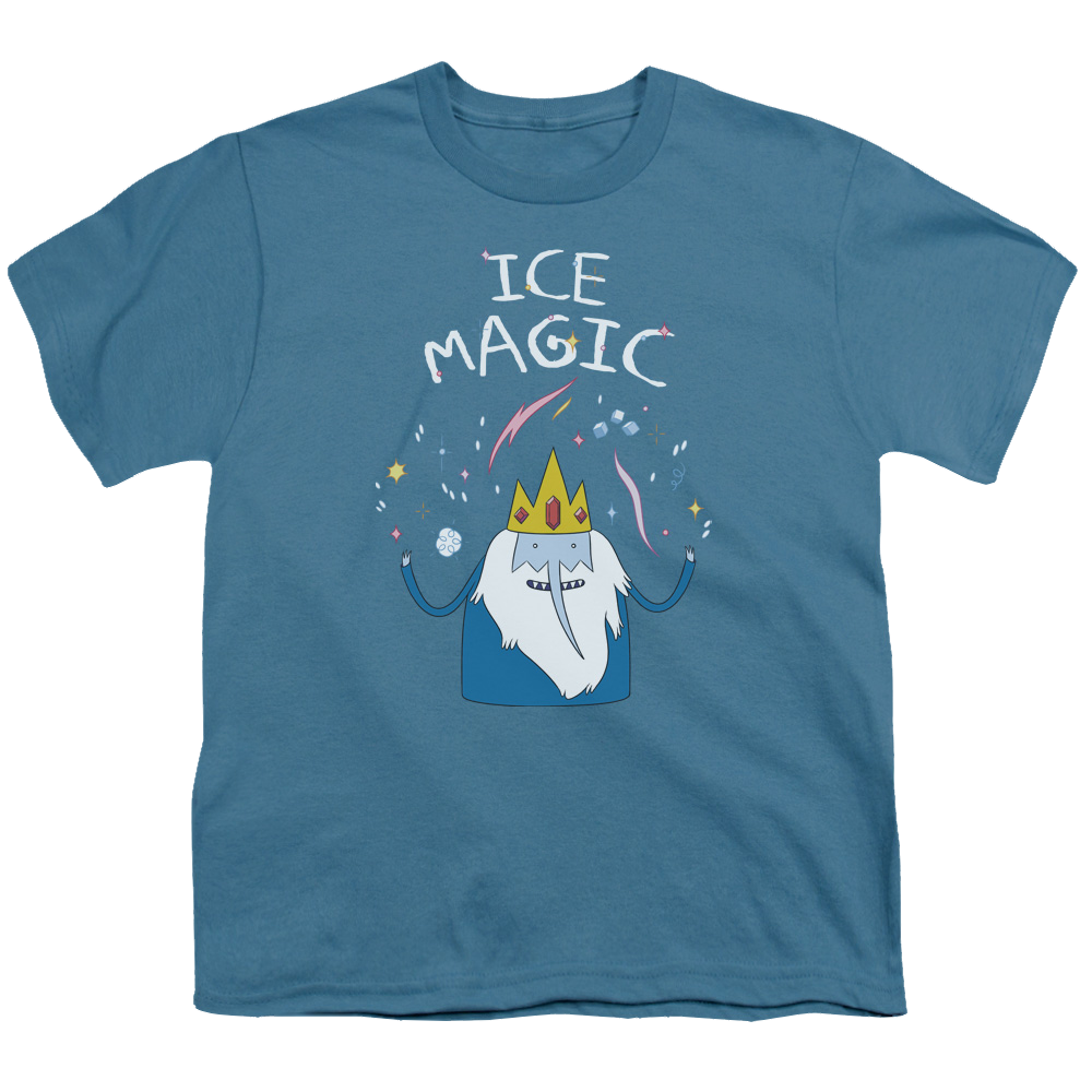 Adventure Time Ice Magic - Youth T-Shirt Youth T-Shirt (Ages 8-12) Adventure Time   