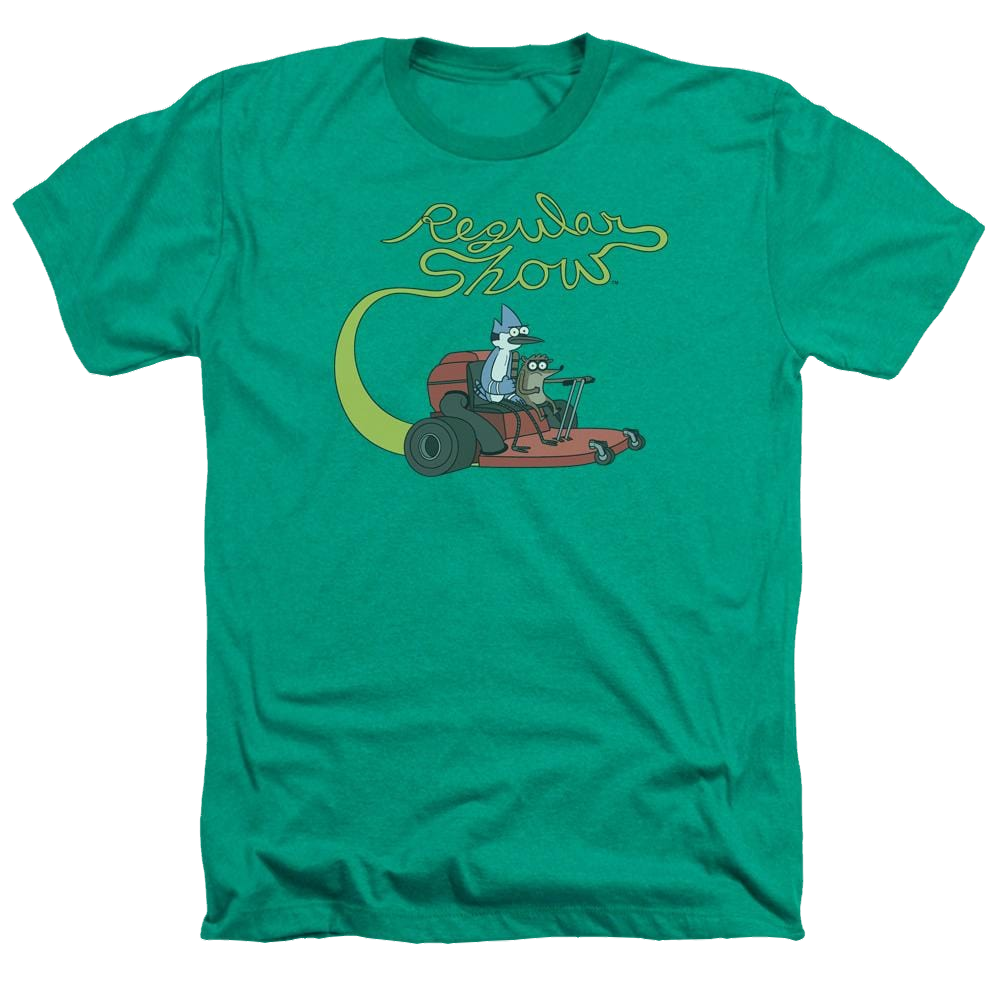 Regular Show Mower Men's Heather T-Shirt Men's Heather T-Shirt The Regular Show   