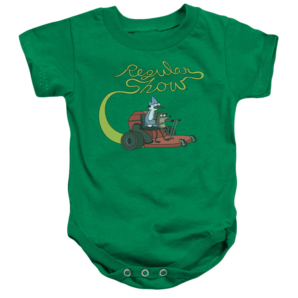 Regular Show, The Mower - Baby Bodysuit Baby Bodysuit The Regular Show   