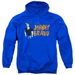 Johnny Bravo Johnny Logo Pullover Hoodie Pullover Hoodie Johnny Bravo   