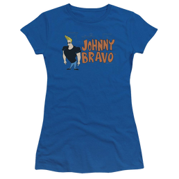 Johnny Bravo Johnny Logo Juniors T-Shirt Juniors T-Shirt Johnny Bravo   