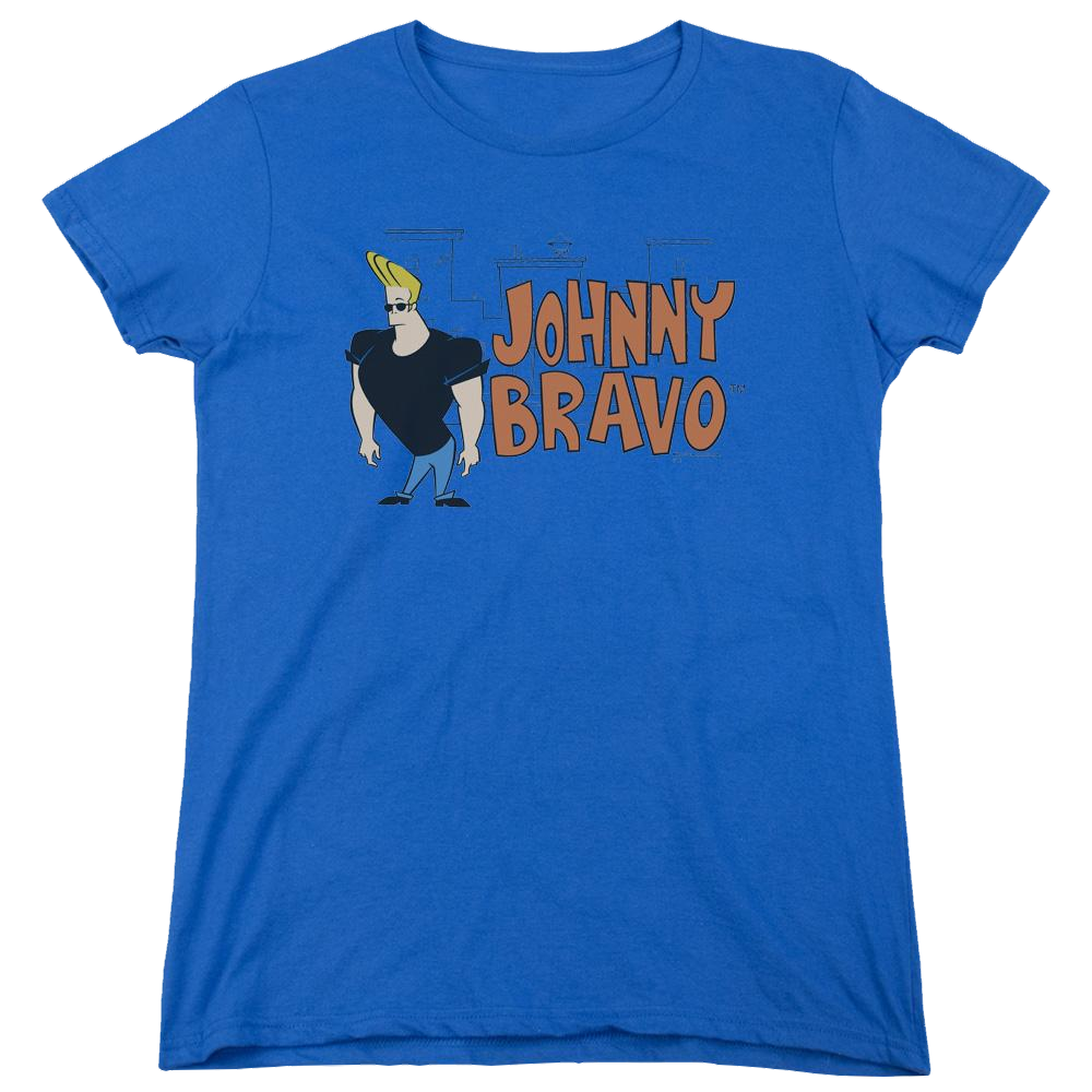 Johnny Bravo Johnny Logo Women's T-Shirt Women's T-Shirt Johnny Bravo   