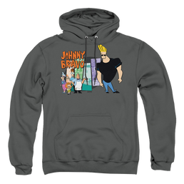 Johnny Bravo Johnny &amp; Friends Pullover Hoodie Pullover Hoodie Johnny Bravo   