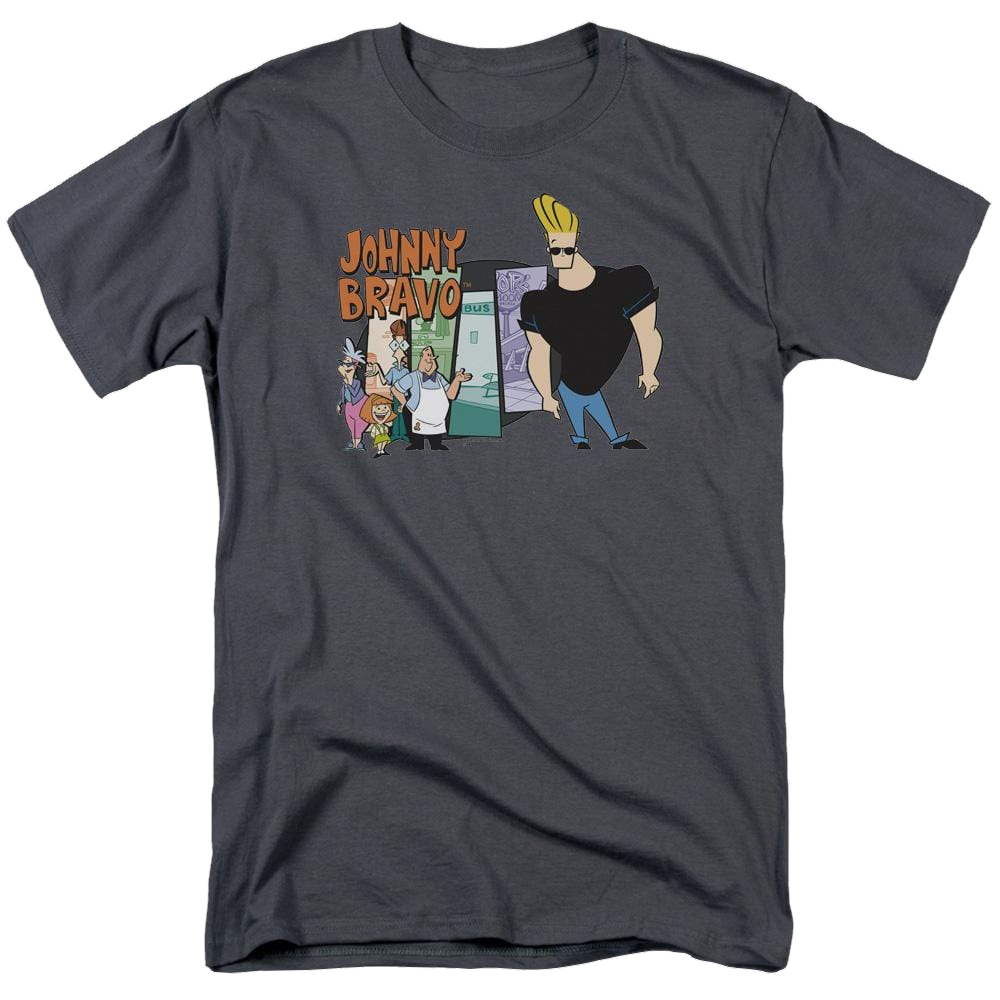 Johnny Bravo Johnny & Friends Men's Regular Fit T-Shirt Men's Regular Fit T-Shirt Johnny Bravo   