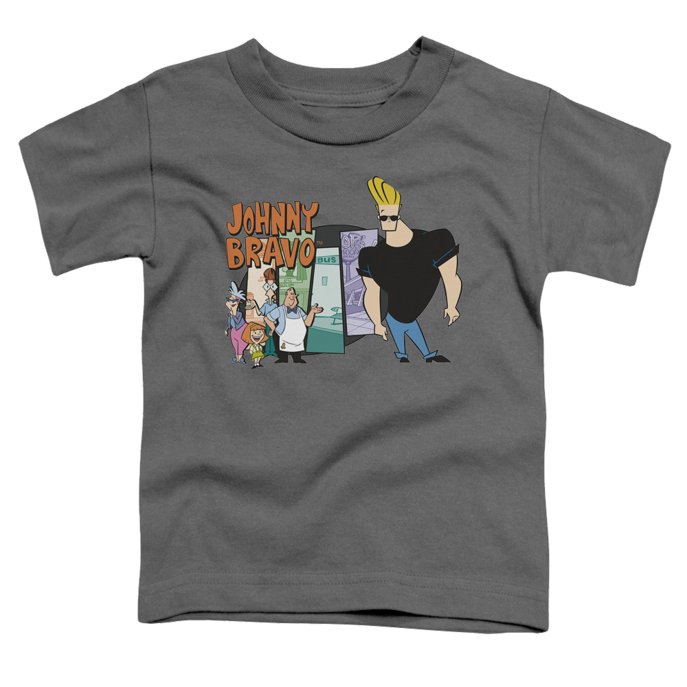 Johnny Bravo Johnny & Friends - Kid's T-Shirt Kid's T-Shirt (Ages 4-7) Johnny Bravo   