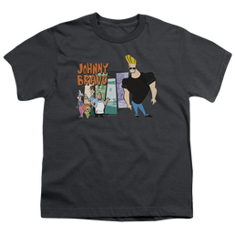 Johnny Bravo Johnny & Friends - Youth T-Shirt Youth T-Shirt (Ages 8-12) Johnny Bravo   