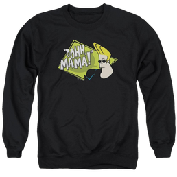 Johnny Bravo Oohh Mama Men's Crewneck Sweatshirt Men's Crewneck Sweatshirt Johnny Bravo   