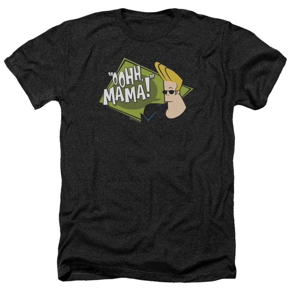 Johnny Bravo Oohh Mama Men's Heather T-Shirt Men's Heather T-Shirt Johnny Bravo   