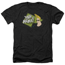 Johnny Bravo Oohh Mama Men's Heather T-Shirt Men's Heather T-Shirt Johnny Bravo   