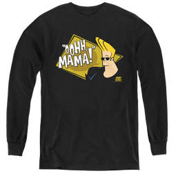 Johnny Bravo Oohh Mama - Youth Long Sleeve T-Shirt Youth Long Sleeve T-Shirt Johnny Bravo   