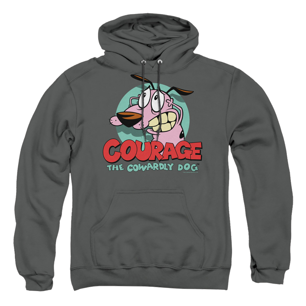 Courage The Cowardly Dog Courage - Pullover Hoodie Pullover Hoodie Courage the Cowardly Dog   