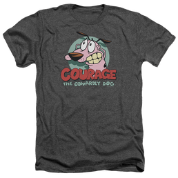 Courage The Cowardly Dog Courage - Men's Heather T-Shirt Men's Heather T-Shirt Courage the Cowardly Dog   