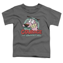 Courage the Cowardly Dog Courage - Kid's T-Shirt Kid's T-Shirt (Ages 4-7) Courage the Cowardly Dog   