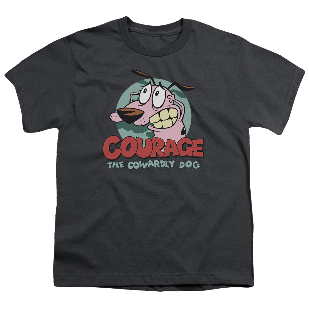 Courage the Cowardly Dog Courage - Youth T-Shirt Youth T-Shirt (Ages 8-12) Courage the Cowardly Dog   